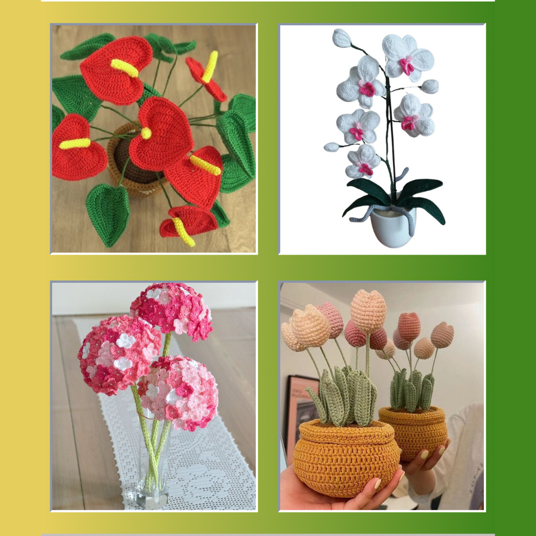 Super Deal 4 Bloempatroontjes voor de prijs van 3!