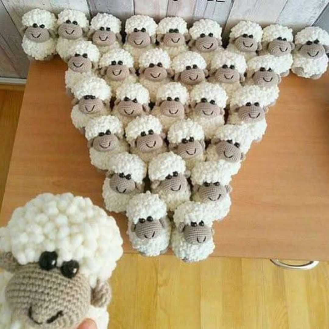 Haak je eigen schattige schaap
