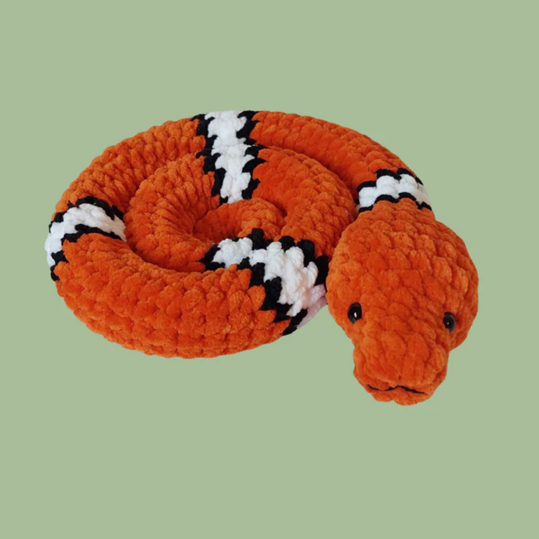 Haakpatroon Knuffelslang