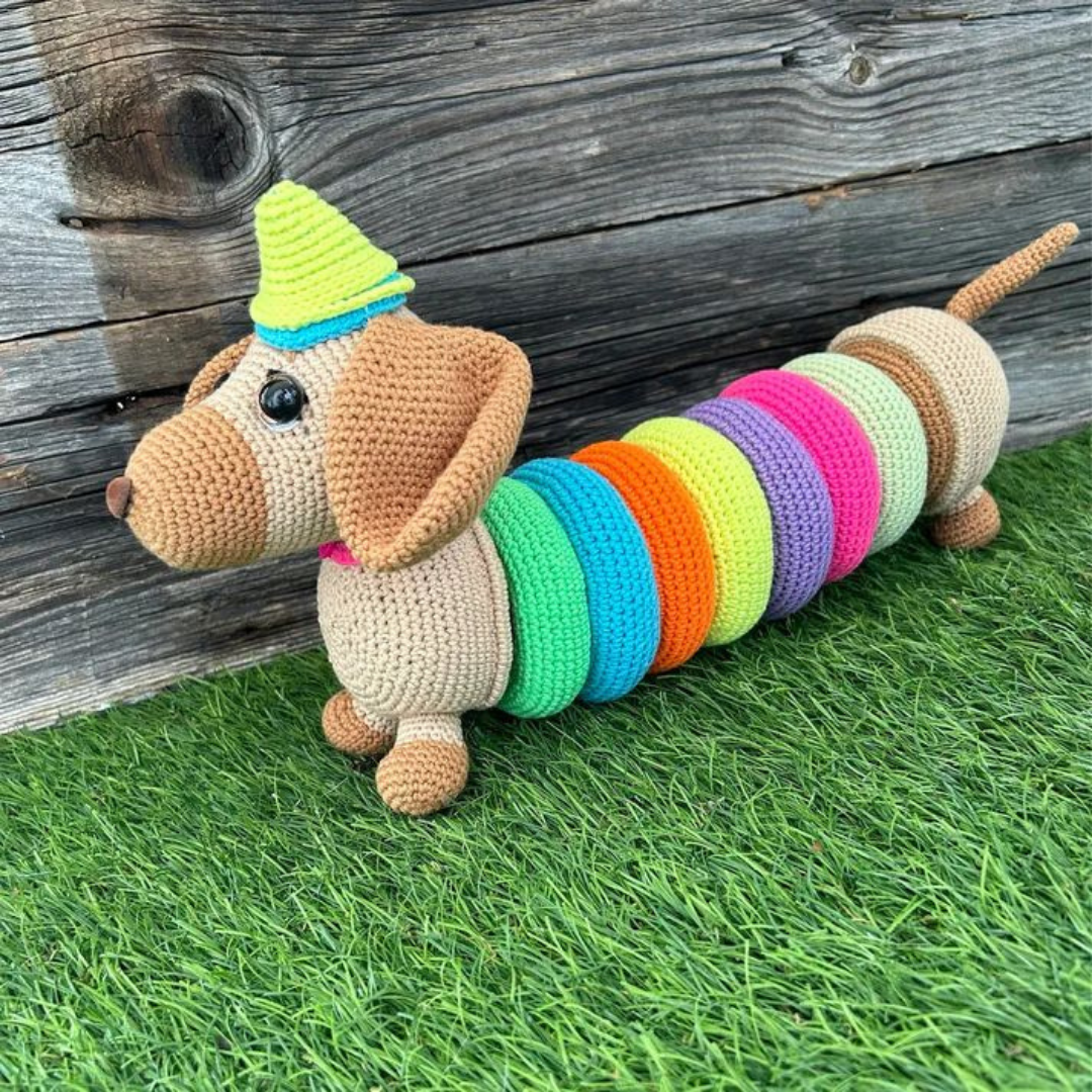 Teckel Speelgoed Haakpatroon NL