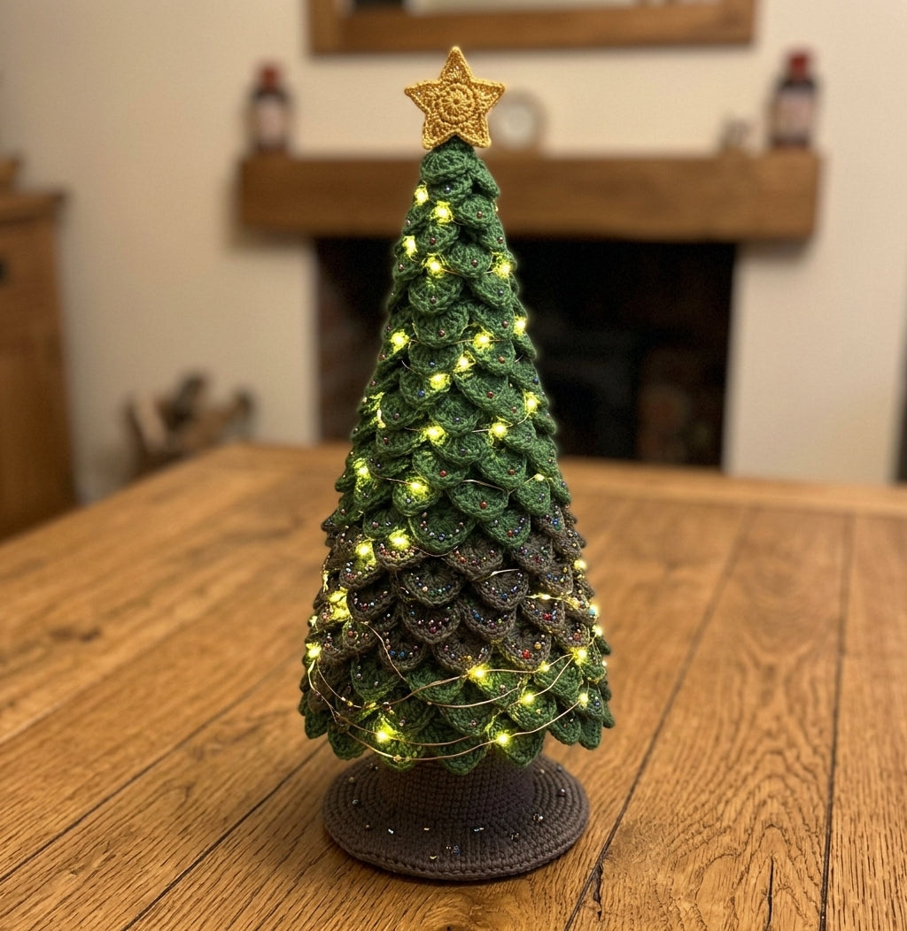 Haak je eigen sfeervolle kerstboom!
