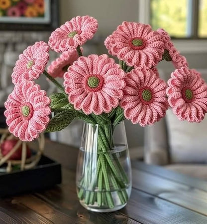 Prachtig Gehaakte Gerbera's Patroon