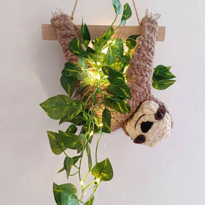 Luiaard Plantenhanger – Haakpatroon