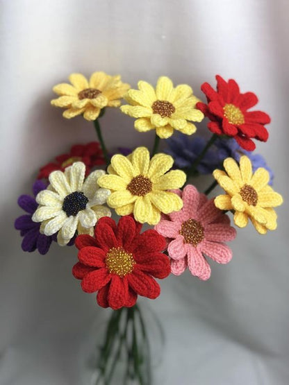 Prachtig Gehaakte Gerbera's Patroon