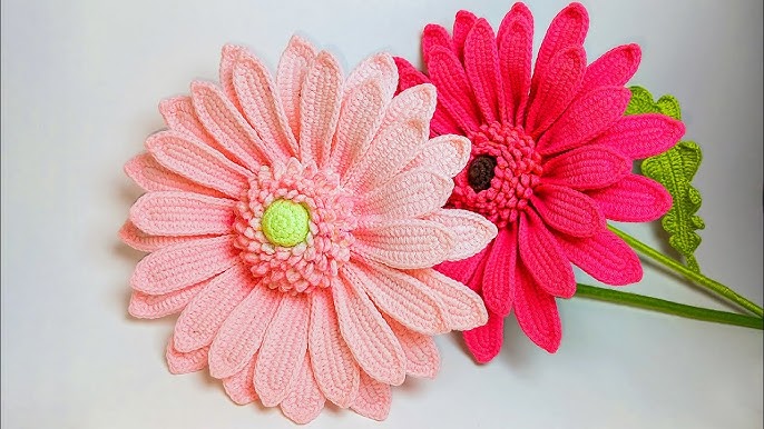 Prachtig Gehaakte Gerbera's Patroon