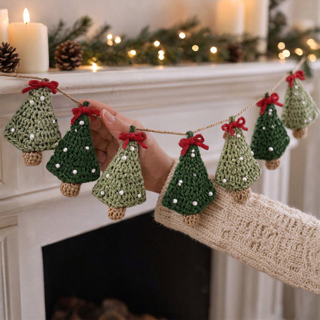 Haak je eigen Kerstboom slinger